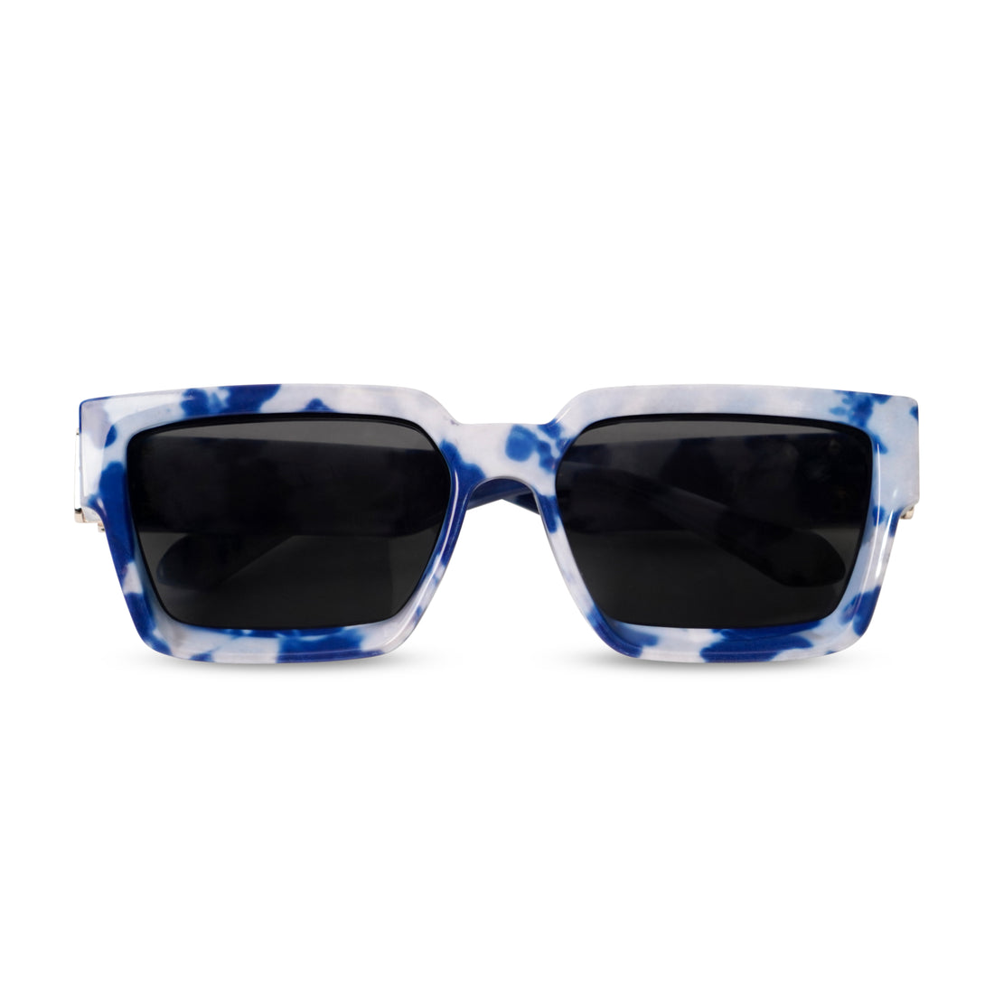 Blue Camo Square Sunglasses